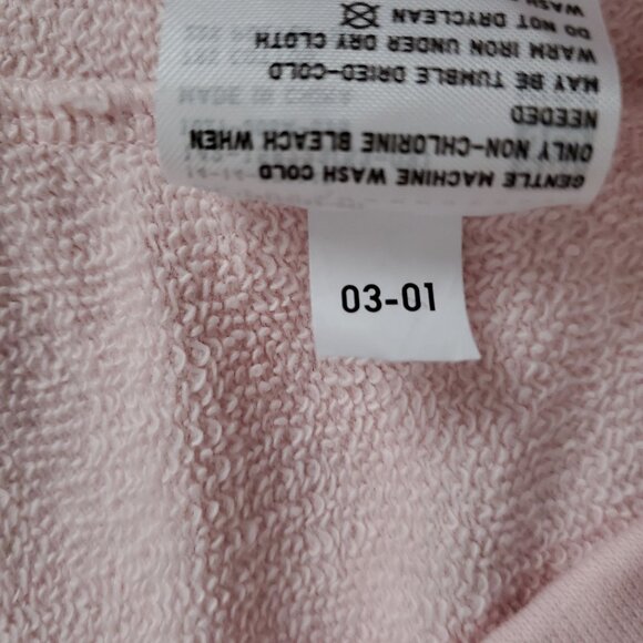 Uniqlo Kids Big Girls Peter Rabbit Long Sleeve Sweat Dress Pink Size 120/8-9 - Picture 7 of 12